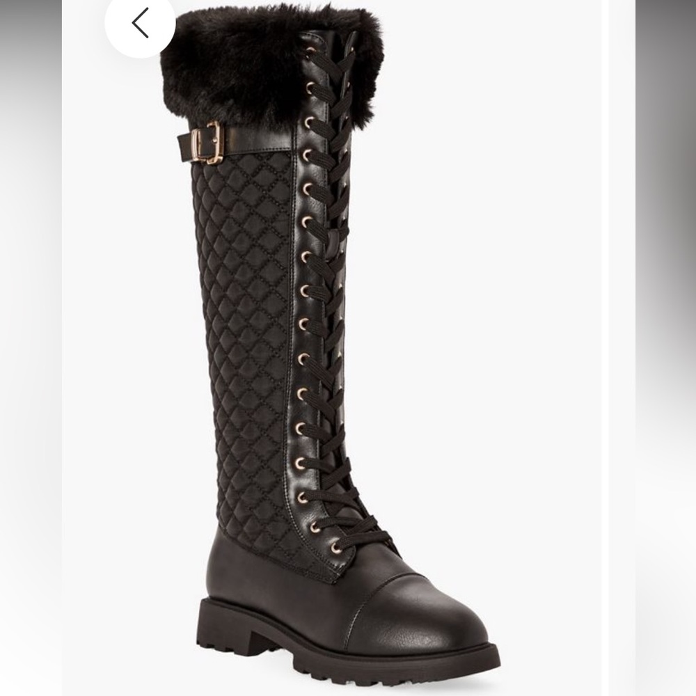 JustFab Kalima black size 7